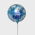 Balloon Blue "Hello Baby"