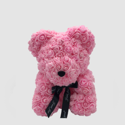 Rose Bear 25εκ. Ροζ